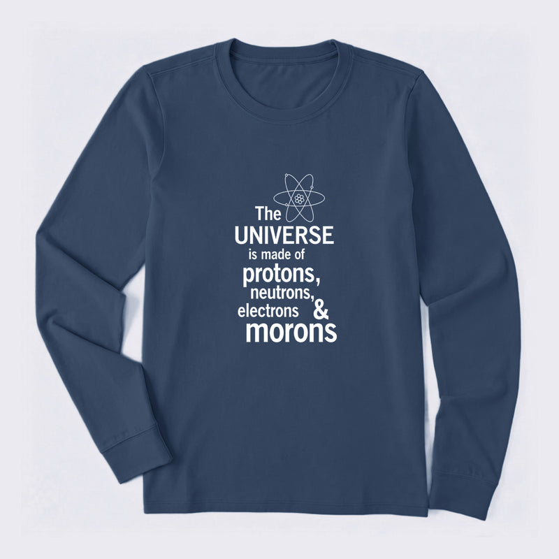 The composition of the universe Science Long Sleeve T-Shirt