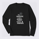 The composition of the universe Science Long Sleeve T-Shirt