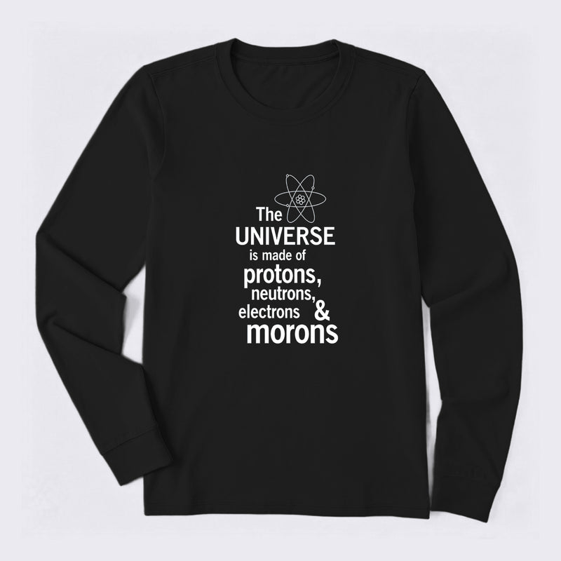 The composition of the universe Science Long Sleeve T-Shirt