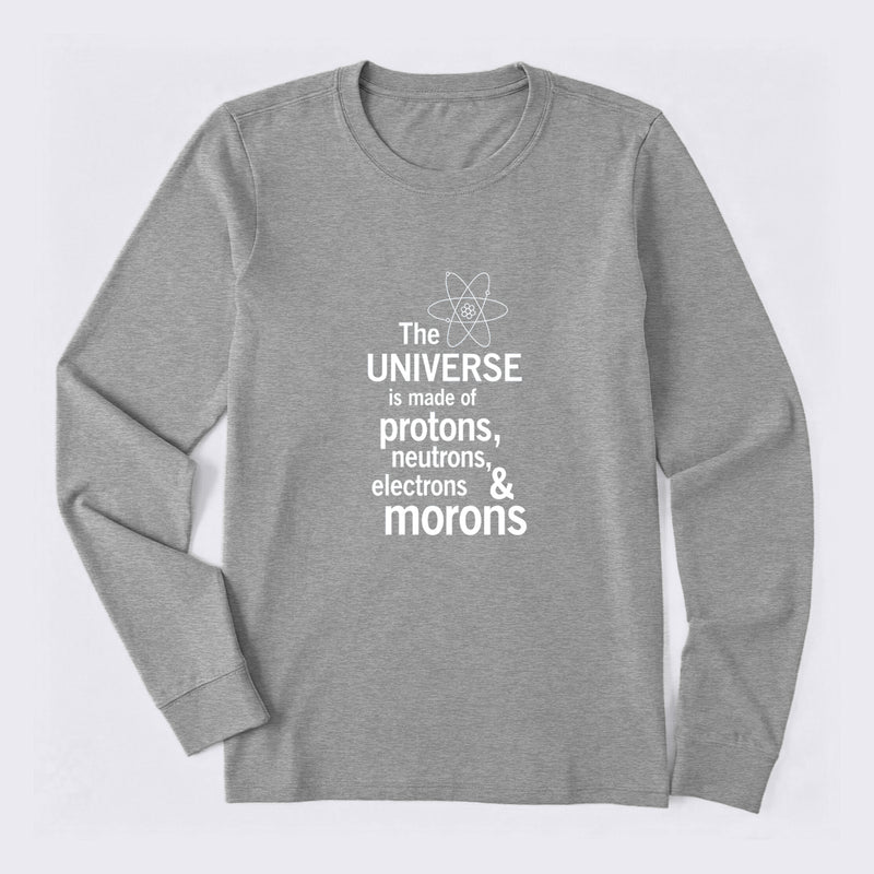 The composition of the universe Science Long Sleeve T-Shirt