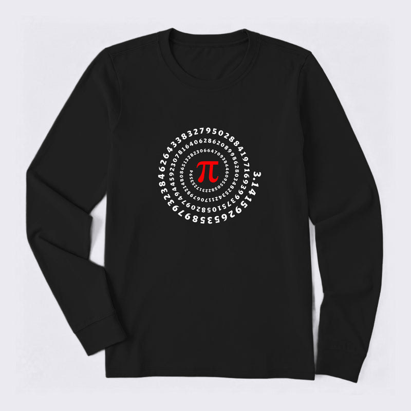 Pi Science Number Sequence Classic Long Sleeve T-Shirt