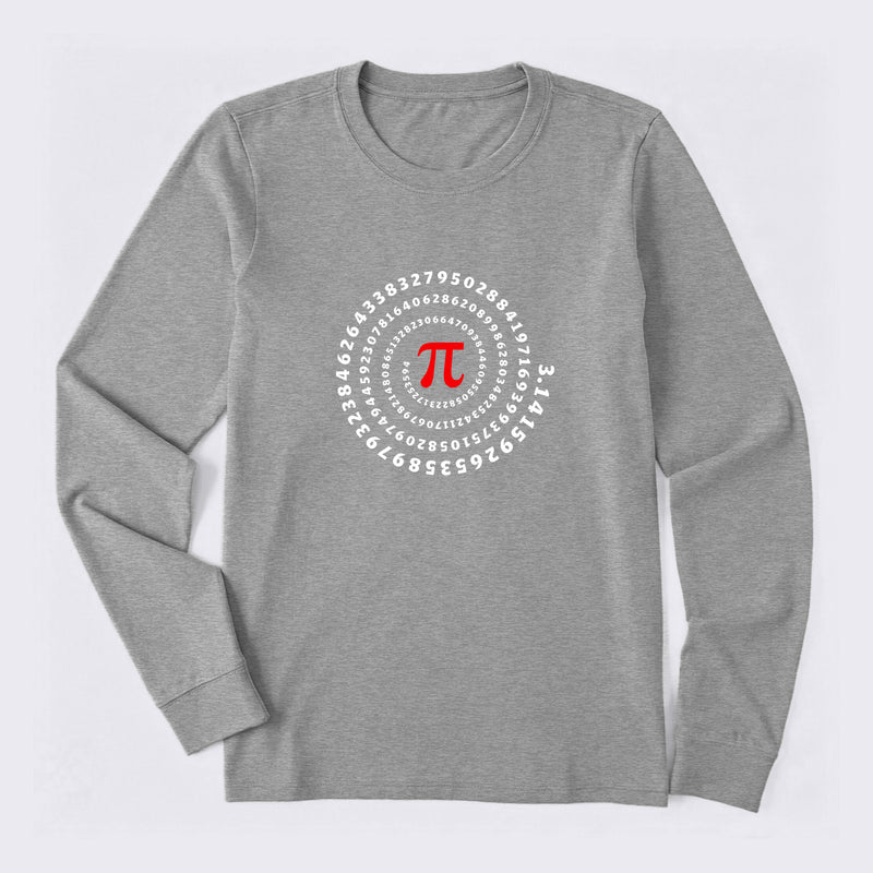 Pi Science Number Sequence Classic Long Sleeve T-Shirt