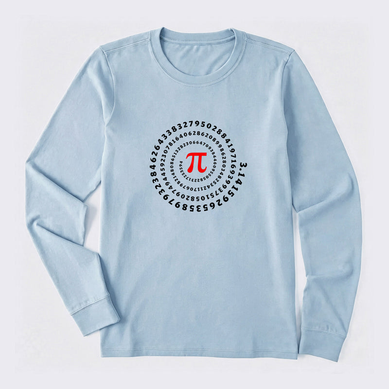 Pi Science Number Sequence Classic Long Sleeve T-Shirt