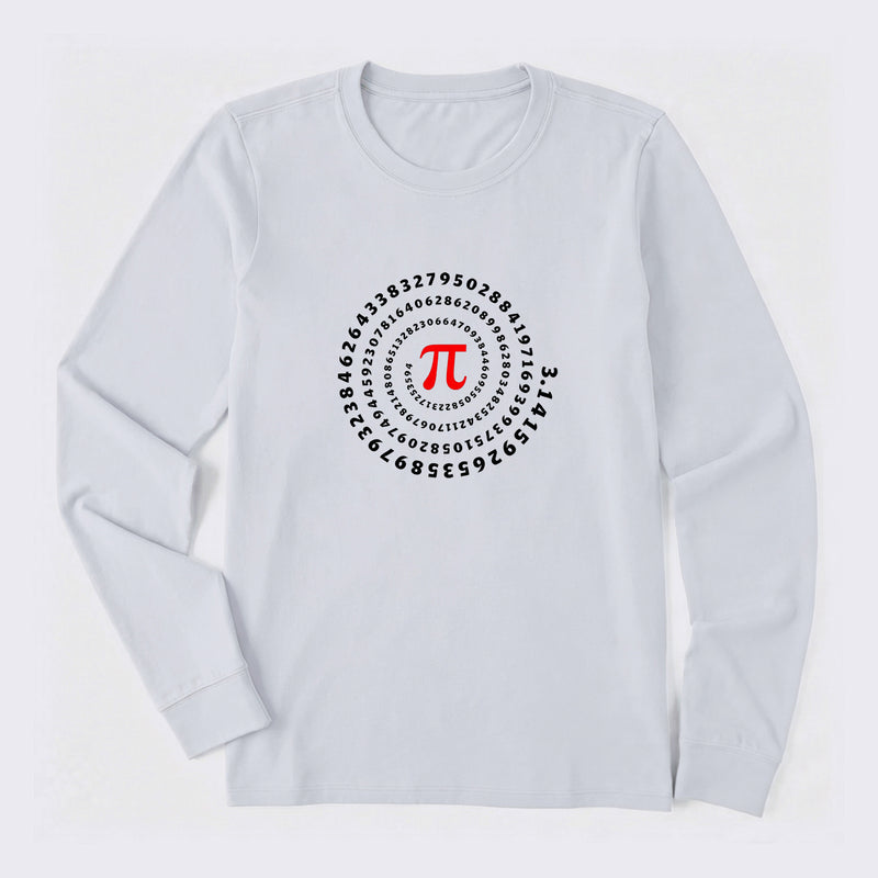 Pi Science Number Sequence Classic Long Sleeve T-Shirt