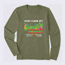 Can I Lick It Periodic Humour Science Long Sleeve T-Shirt