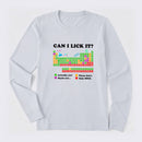 Can I Lick It Periodic Humour Science Long Sleeve T-Shirt
