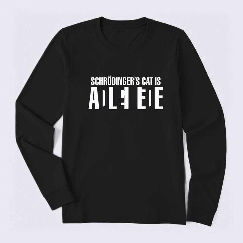 Schr?dinger's Cat ADLEIAVDE Science Long Sleeve T-Shirt