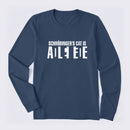 Schr?dinger's Cat ADLEIAVDE Science Long Sleeve T-Shirt
