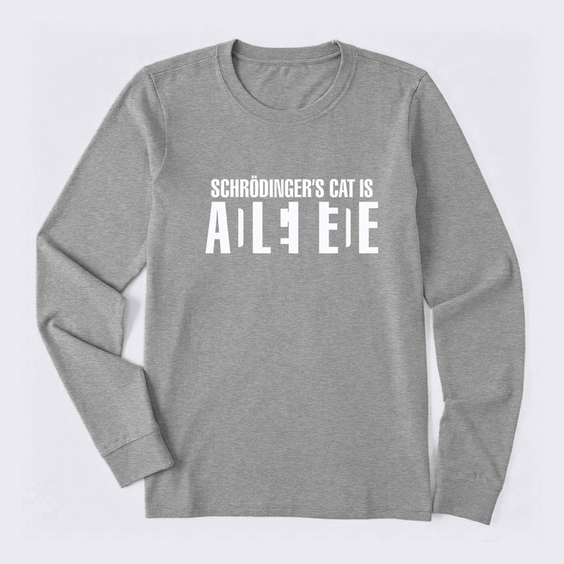 Schr?dinger's Cat ADLEIAVDE Science Long Sleeve T-Shirt