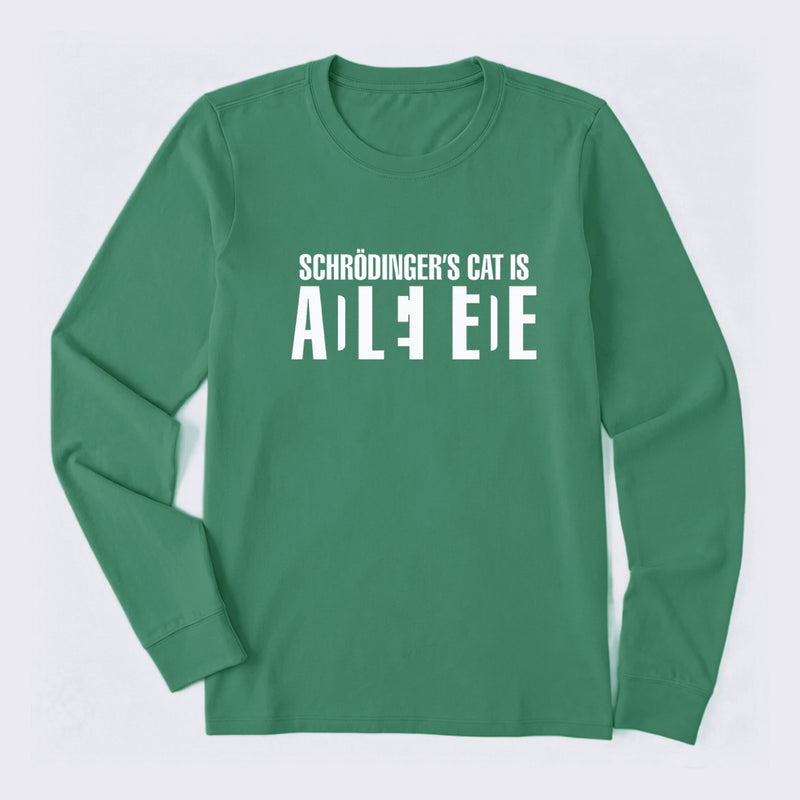 Schr?dinger's Cat ADLEIAVDE Science Long Sleeve T-Shirt