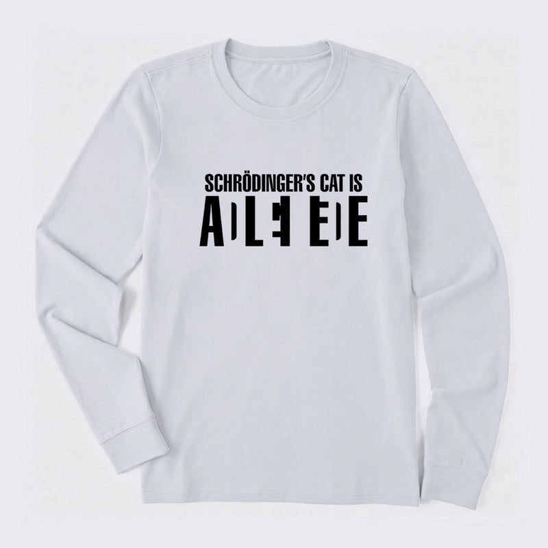 Schr?dinger's Cat ADLEIAVDE Science Long Sleeve T-Shirt