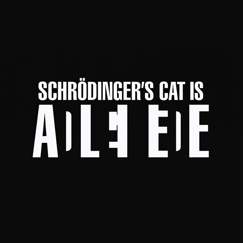 Schr?dinger's Cat ADLEIAVDE Science Long Sleeve T-Shirt