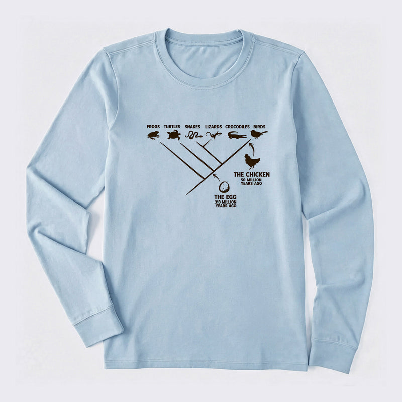 The Chicken And The Egg Long Sleeve T-Shirt