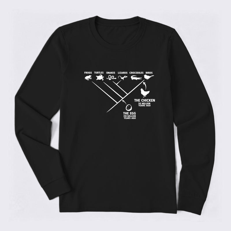 The Chicken And The Egg Long Sleeve T-Shirt