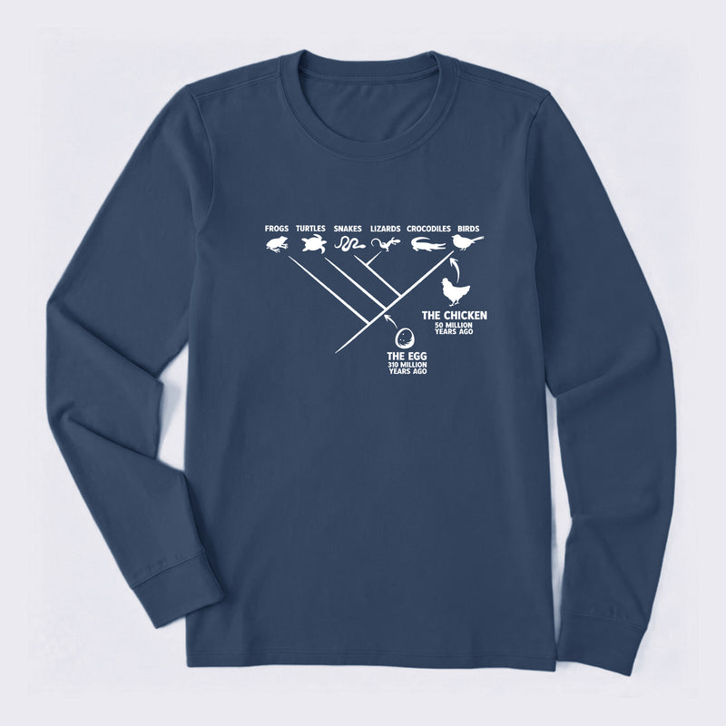 The Chicken And The Egg Long Sleeve T-Shirt