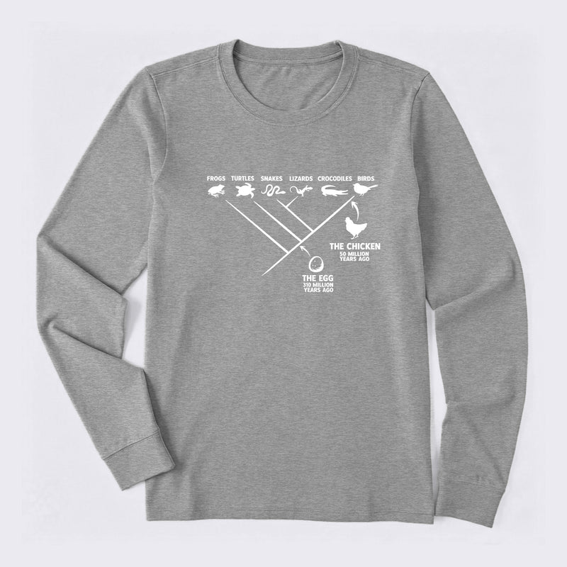 The Chicken And The Egg Long Sleeve T-Shirt
