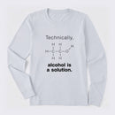 Alcohol Is A Solution Long Sleeve T-Shirt