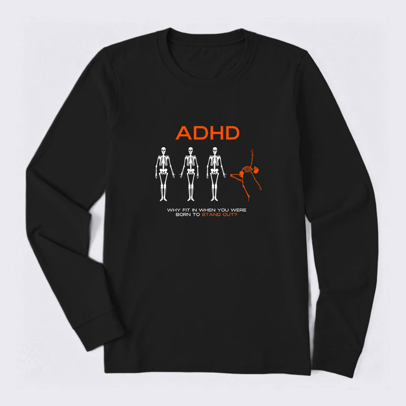 ADHD AWARENESS Long Sleeve T-Shirt