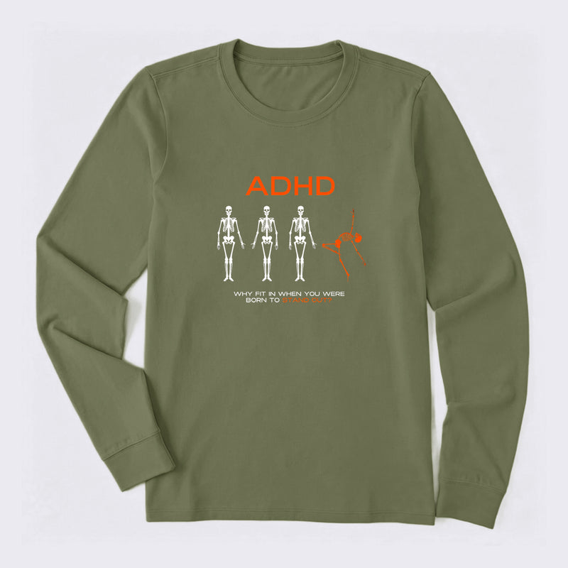 ADHD AWARENESS Long Sleeve T-Shirt