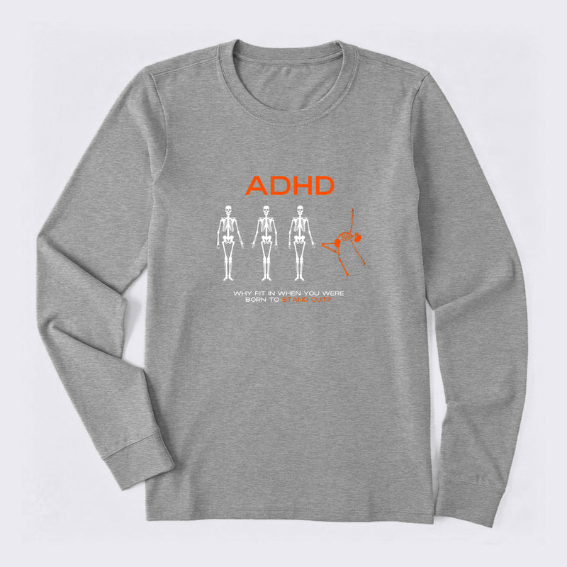 ADHD AWARENESS Long Sleeve T-Shirt