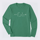 The Constant Number Pi Long Sleeve T-Shirt