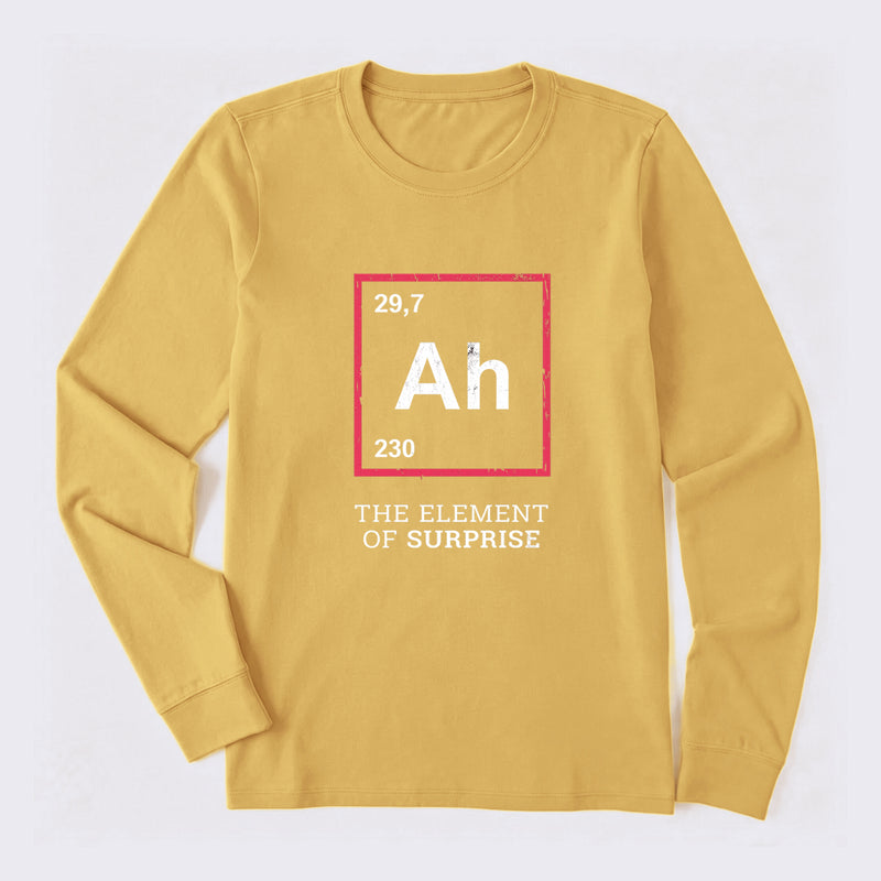 Ah! The Element Of Surprise Long Sleeve T-Shirt