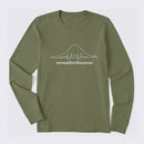 Normal Distribution Dinosaur Long Sleeve T-Shirt