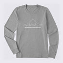 Normal Distribution Dinosaur Long Sleeve T-Shirt