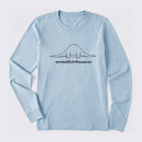 Normal Distribution Dinosaur Long Sleeve T-Shirt
