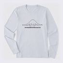 Normal Distribution Dinosaur Long Sleeve T-Shirt