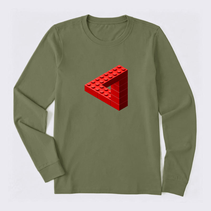 Escher Toy Bricks Long Sleeve T-Shirt