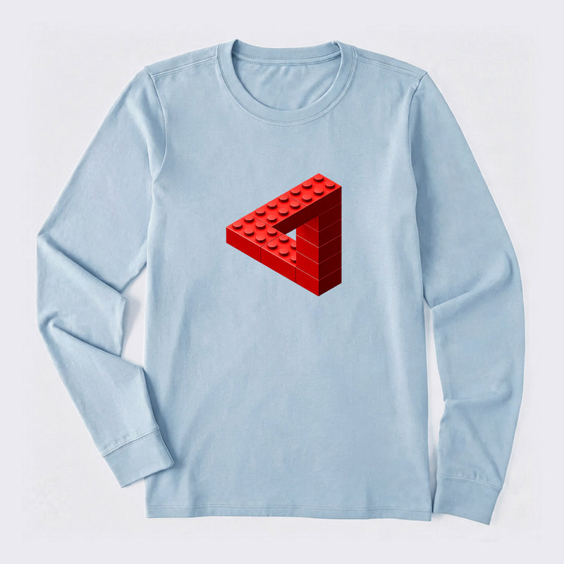 Escher Toy Bricks Long Sleeve T-Shirt