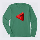 Escher Toy Bricks Long Sleeve T-Shirt