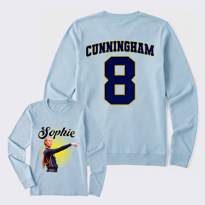 Sophie Cunningham Basketball Fan Gift Vintage Graphic Long Sleeve T-Shirt