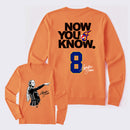 Sophie Cunningham Now You Know Double-Sided Basketball Graphic Long Sleeve T-Shirt