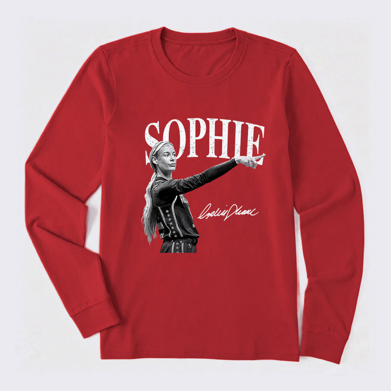 Sophie Cunningham Point God Bella Long Sleeve T-Shirt