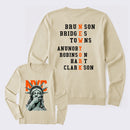 NewYork 2 Side Basketball Fans Long Sleeve T-Shirt