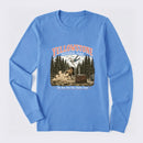 Do Not Pet The Fluffy Cows Yellowstone National Park Long Sleeve T-Shirt