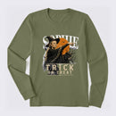 Sophie Basketball Halloween Point Trick or Treat Long Sleeve T-Shirt