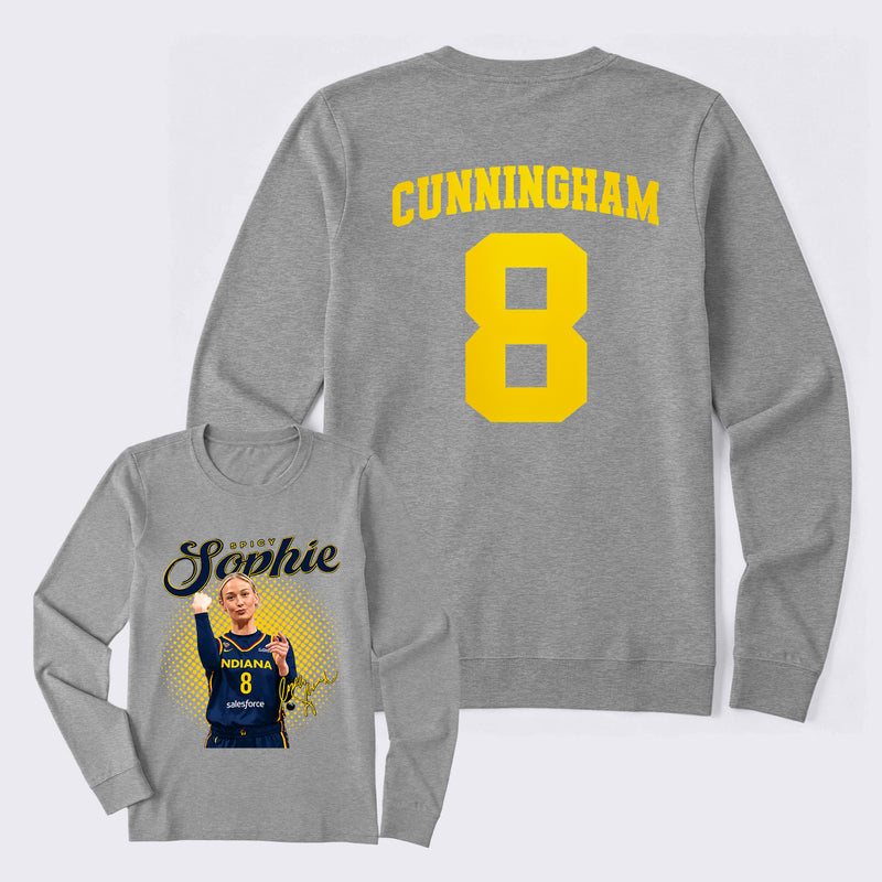 Sophie Cunningham Spicy Sophie Double Sided Long Sleeve T-Shirt