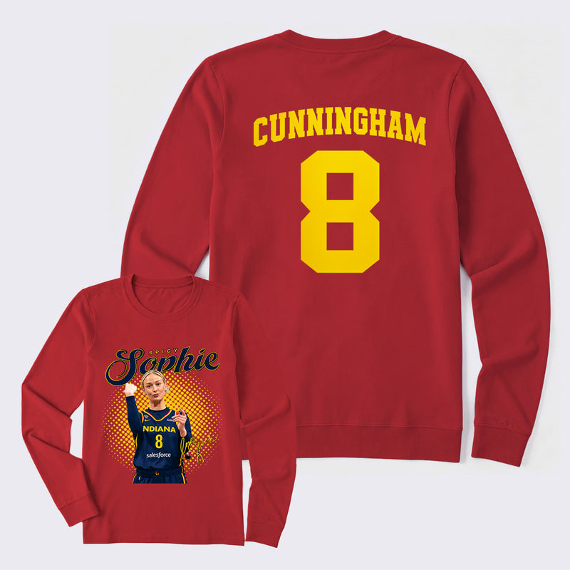 Sophie Cunningham Spicy Sophie Double Sided Long Sleeve T-Shirt