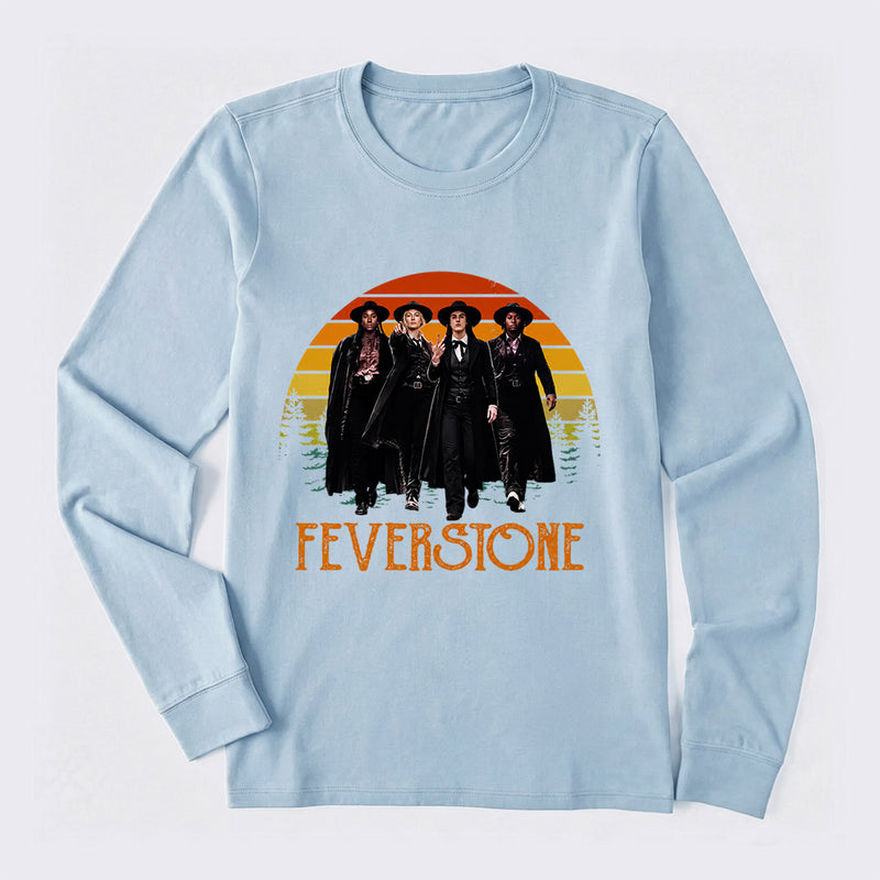 Sophie Cunningham Feverstone Vintage Western Basketball Long Sleeve T-Shirt