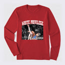 White Privilege Graphic Funny Basketball Meme Long Sleeve T-Shirt