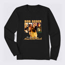 The Legend of American Rock Graphic Long Sleeve T-Shirt