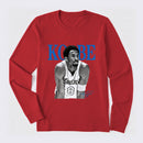 Vintage Basketball Graphic Long Sleeve T-Shirt