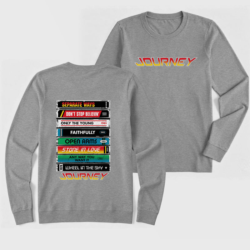 Journey Band Vintage Rock Music Long Sleeve T-Shirt
