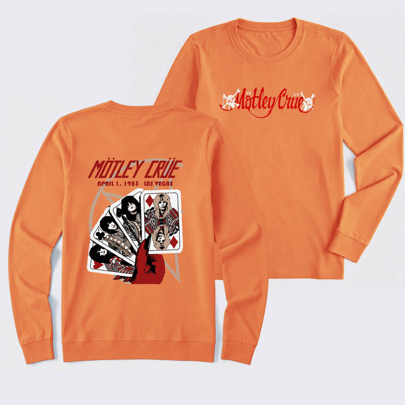 Motley Crue Rock Band Classic Long Sleeve T-Shirt