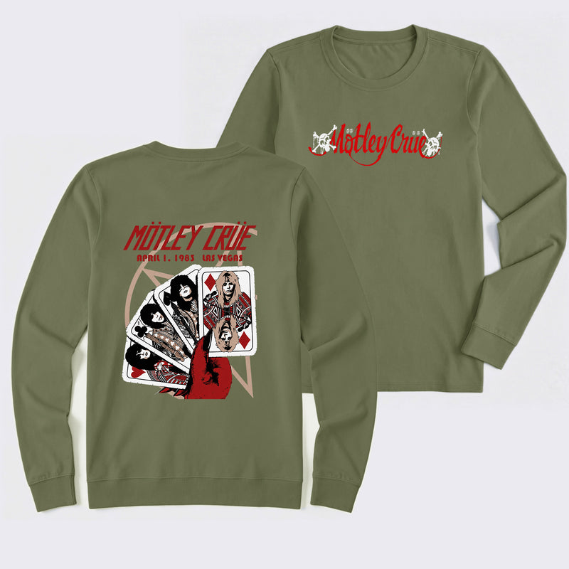 Motley Crue Rock Band Classic Long Sleeve T-Shirt