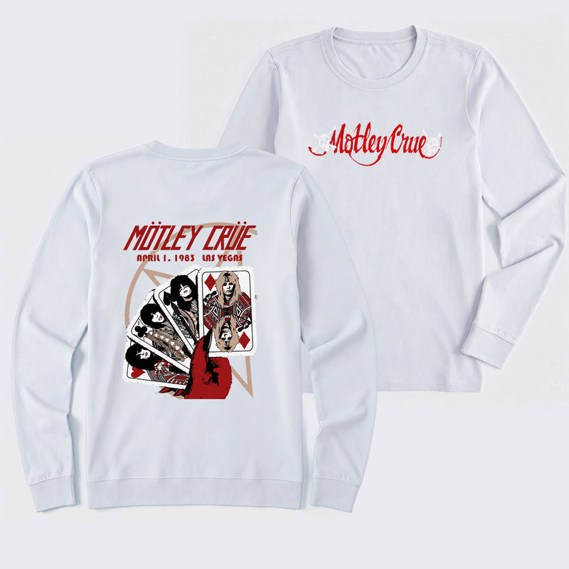 Motley Crue Rock Band Classic Long Sleeve T-Shirt