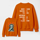 NewYork 2 Side Basketball Fans Sweatshirt